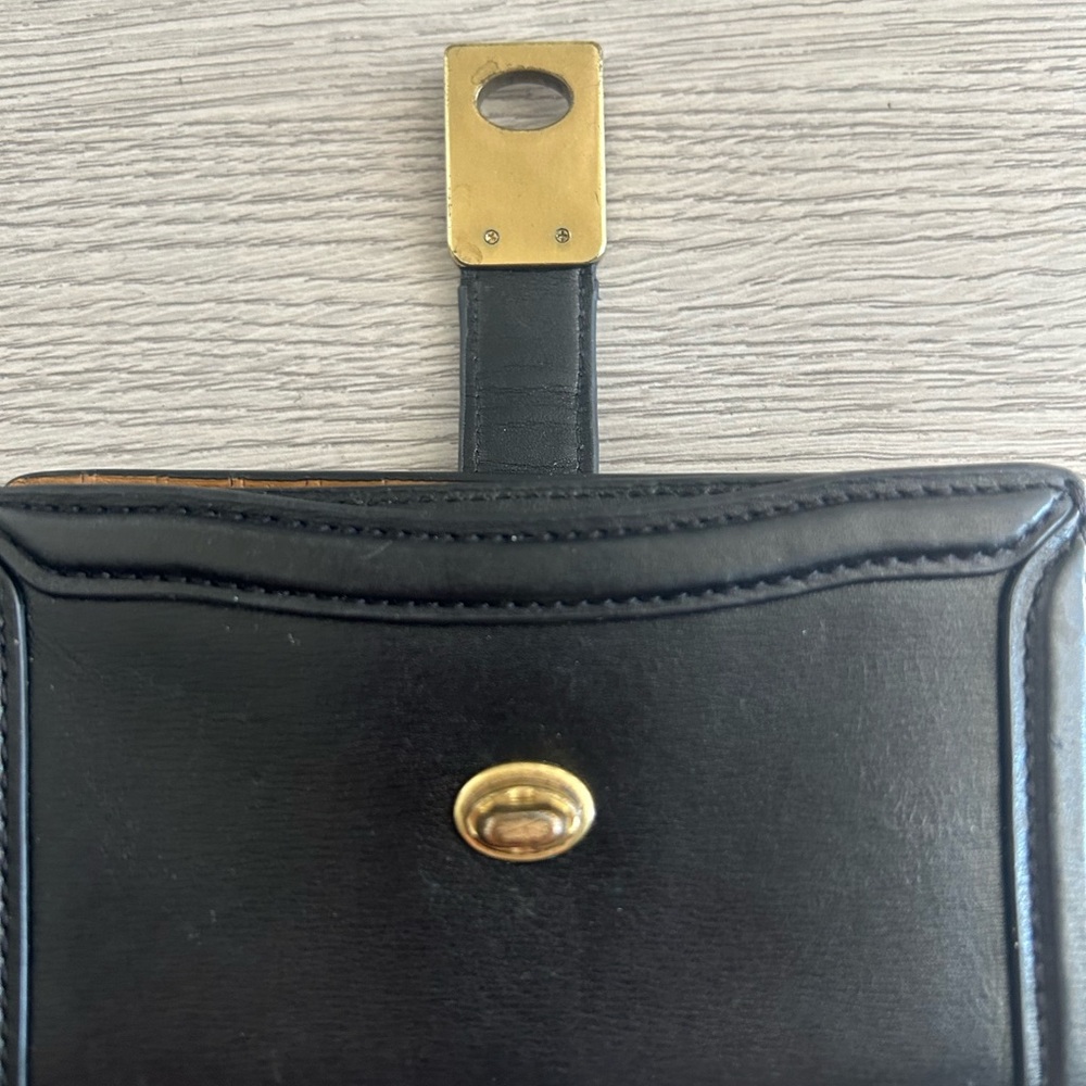 Authentic Coach Hutton Wallet Calf leather - Picture 2 of 7